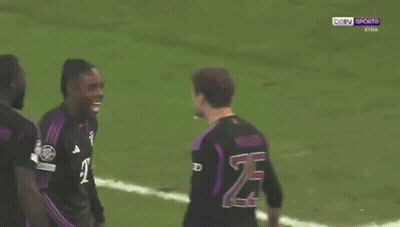Soccer Player Number 25 Talking To Another Player GIF