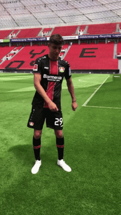 Soccer Player Number 29 Standing GIF