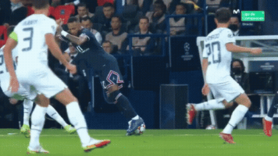 Soccer Player Number 3 Jersey GIF