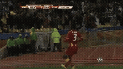 Soccer Player Number 3 GIF