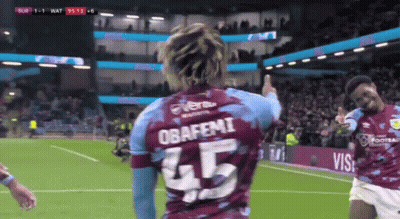 Soccer Player Number 35 Giving High Five GIF