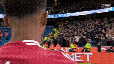 Soccer Player Number 4 In Front Of Crowd GIF