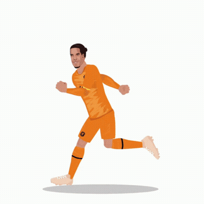 Soccer Player Number 4 GIF