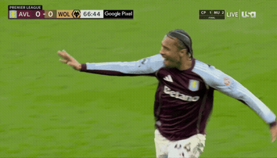 Soccer Player Number 44 Running Towards Ball GIF