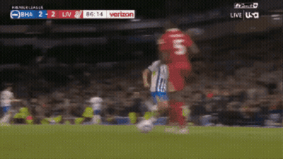 Soccer Player Number 5 Kicking Ball GIF