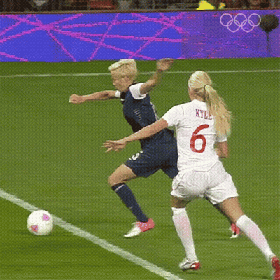 Soccer Player Number 6 Kicking Ball GIF