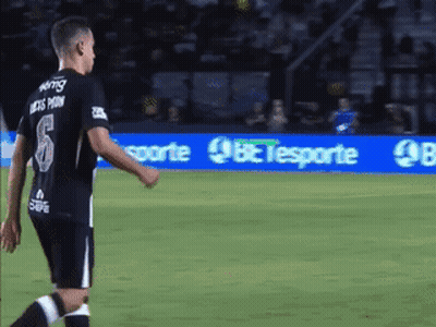 Soccer Player Number 6 Walking On Field GIF