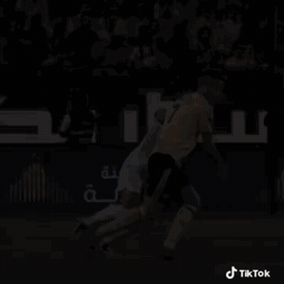 Soccer Player Number 7 Jersey Kicks Ball GIF