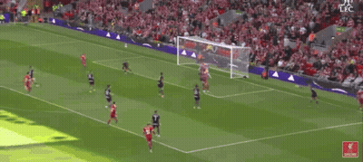 Soccer Player Number 7 Jersey Running GIF