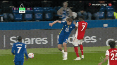 Soccer Player Number 7 GIF