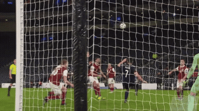 Soccer Player Number 7 Kicking Ball GIF