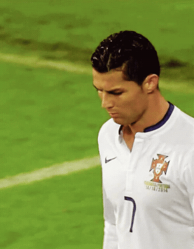Soccer Player Number 7 On Field GIF
