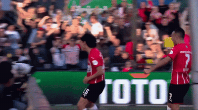 Soccer Player Number 7 Running GIF