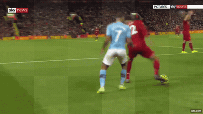 Soccer Player Number 7 Standing Next To Another Player GIF
