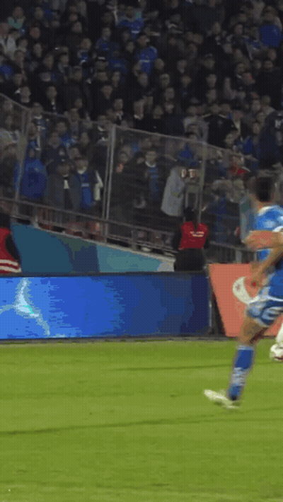 Soccer Player Number 8 Kicking Ball GIF