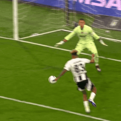 Soccer Player Number 8 Kicking Ball GIF