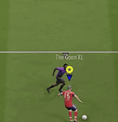 Soccer Player Number 8 Kicking Ball GIF
