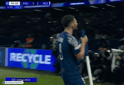 Soccer Player Number 8 Recycle Sign GIF