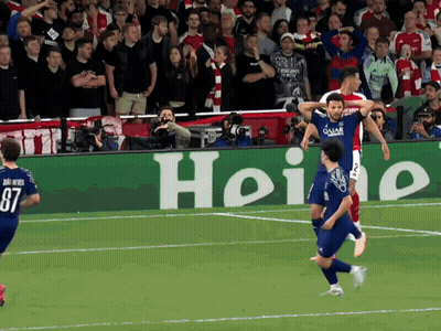 Soccer Player Number 87 Running GIF
