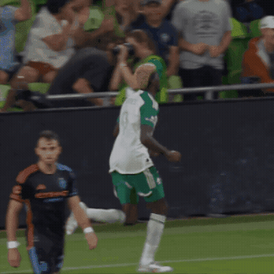 Soccer Player Number 9 GIF