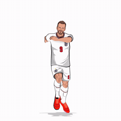Soccer Player Number 9 GIF