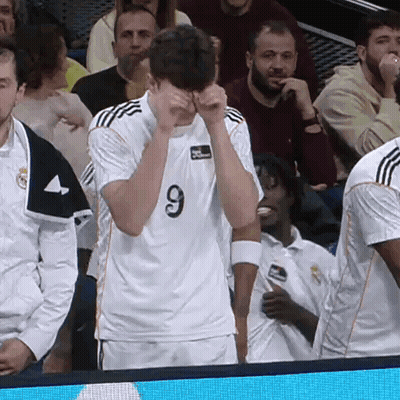 Soccer Player Number 9 Wiping Eyes GIF