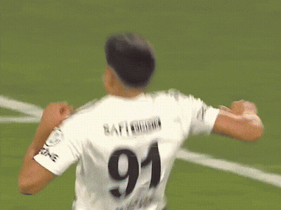 Soccer Player Number 91 Kneeling On Field GIF