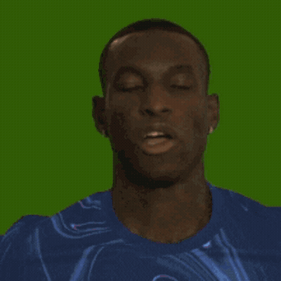 Soccer Player On Field With Eva Ad GIF