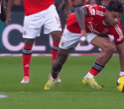 Soccer Player Ready To Kick Ball GIF