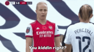 Soccer Player Red Emirates Fly Better Jersey GIF