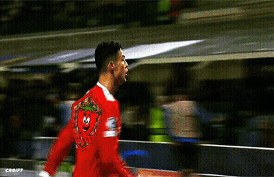Soccer Player Red Shirt With Tomato On Back GIF