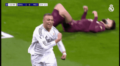 Soccer Player Running In Emirates Fly Better Jersey GIF