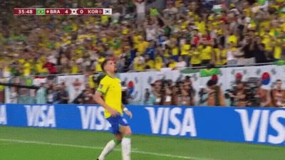 Soccer Player Running On Field GIF