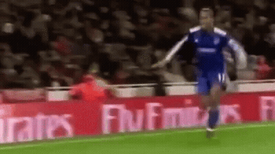 Soccer Player Running On Field GIF