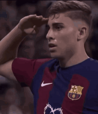 Soccer Player Saluting Crowd In Nike Jersey GIF