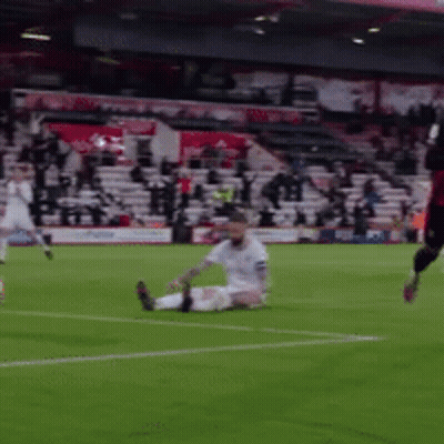Soccer Player Sitting On Field GIF