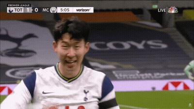 Soccer Player Smiling During Match GIF