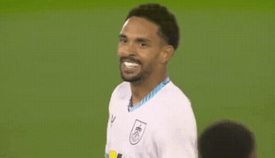 Soccer Player Smiling On Field GIF