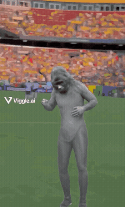 Soccer Player Talking Into Microphone At Budweiser Banner GIF