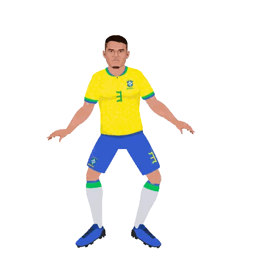 Soccer Player Thia Poster Sticker