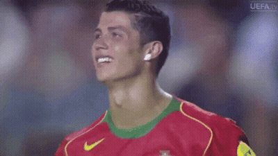 Soccer Player Tongue Out Eyes Closed GIF
