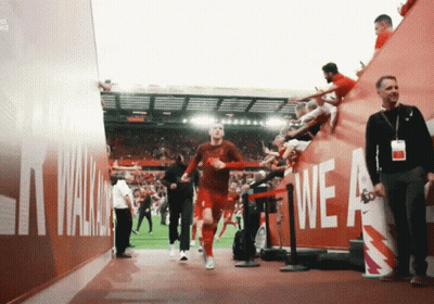 Soccer Player Walking Through Tunnel Saying We GIF