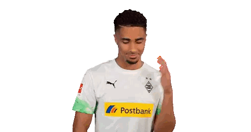 Soccer Player Waving Postbank Sticker