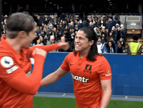 Soccer Player Wearing Bantr Shirt GIF