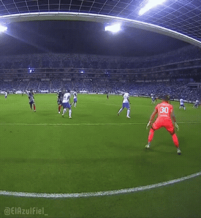 Soccer Player Wearing Elazulfiel Jersey GIF