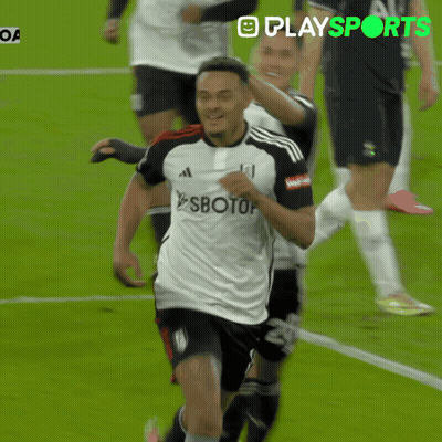 Soccer Player Wearing Falcons Jersey GIF