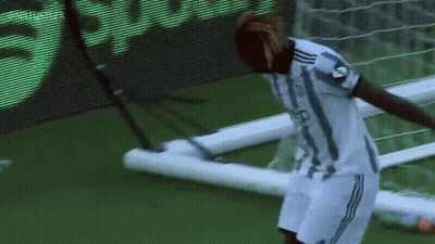 Soccer Player Wearing Jeep Jersey GIF