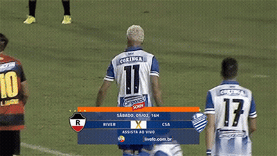 Soccer Player Wearing Number 11 Jersey GIF