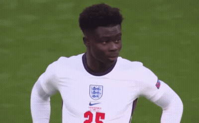 Soccer Player Wearing Number 25 Shirt GIF