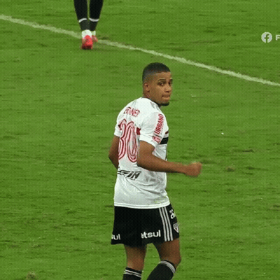 Soccer Player Wearing Number 30 GIF